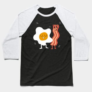 Bacon and Eggs Baseball T-Shirt